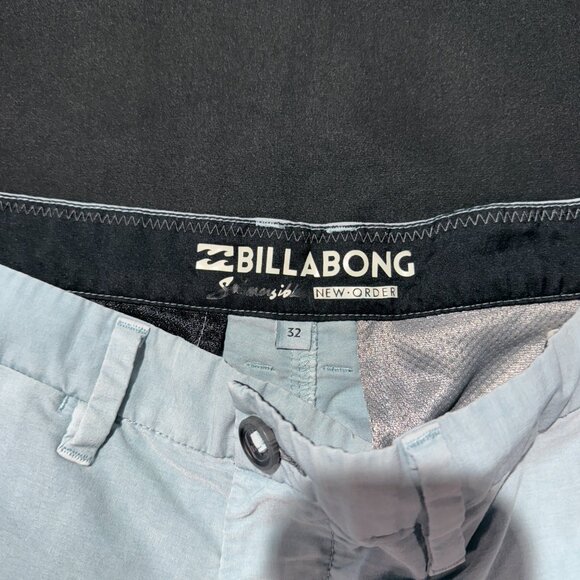 Billabong Men's New Order Shorts 32 Lt. Blue - Picture 5 of 7